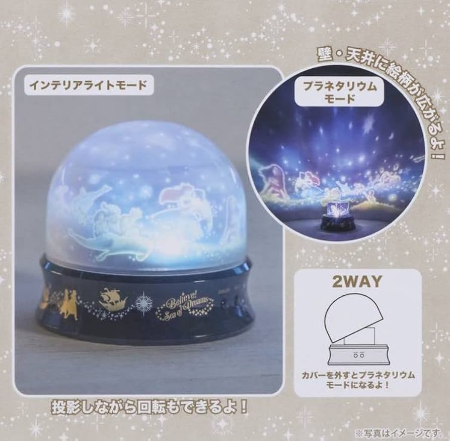 TDSビリーブシーオブドリームス⭐︎プラネタリウムライト 夢をかなえていくシーンをデザイン！東京ディズニーシー新ナイト